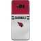 NFL Arizona Cardinals White Striped Galaxy S8 Plus Skin